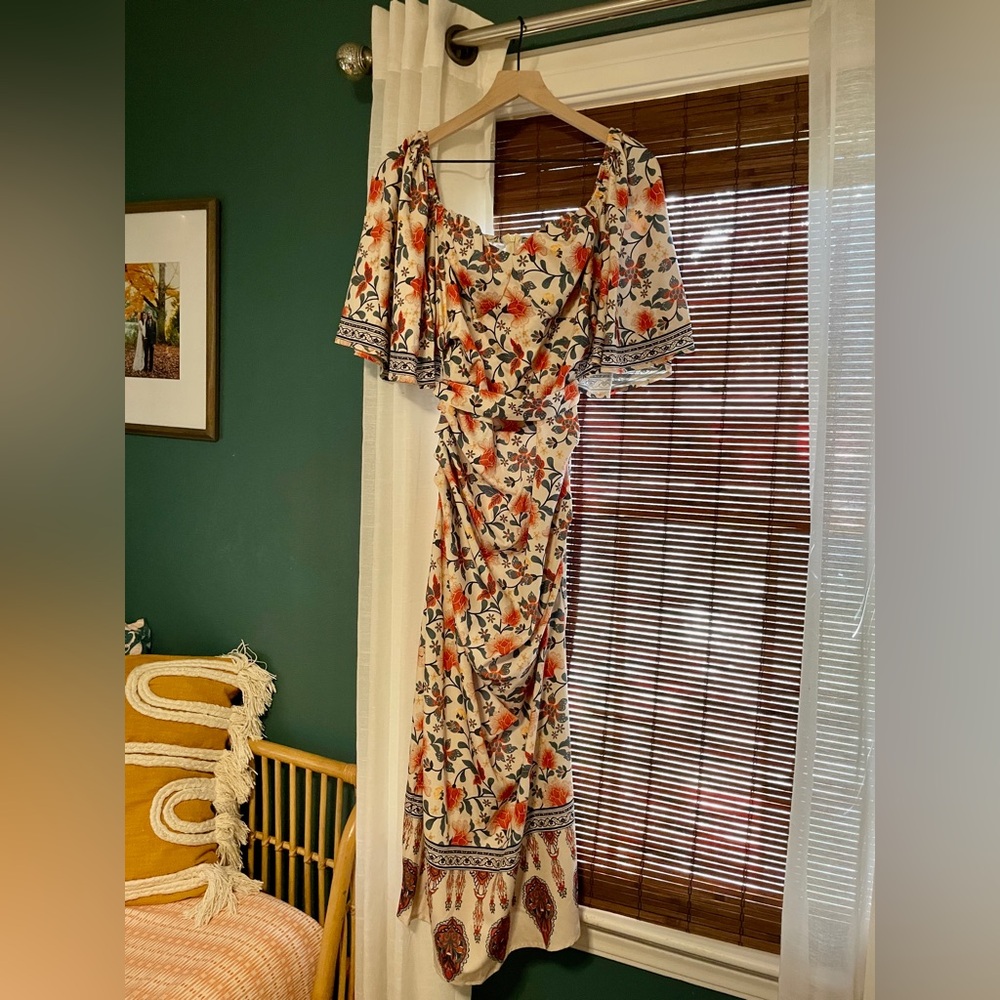 Floral Spring Dress | Size Large or 12